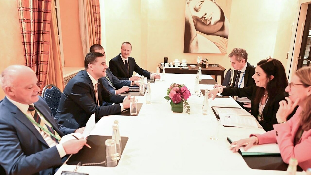 Bilaterales Treffen von Aussenministerin Dominique Hasler mit dem Aussenminister von Malta, Ian Borg