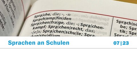 Deckblatt - Schule heute (07/23) | © Deckblatt - Schule heute (07/23)