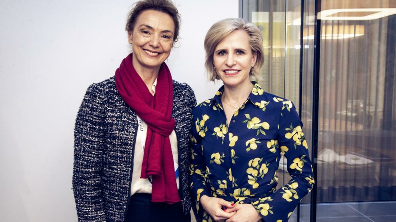 Andrea Bekic, Aussenministerin von Kroatien und Aurelia Frick, Aussenministerin